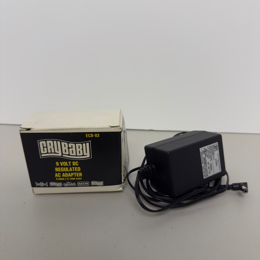 Dunlop Cry Baby ECB003 9V AC Adapter Power Supply for MXR Pedals ECB03 200mA OEM